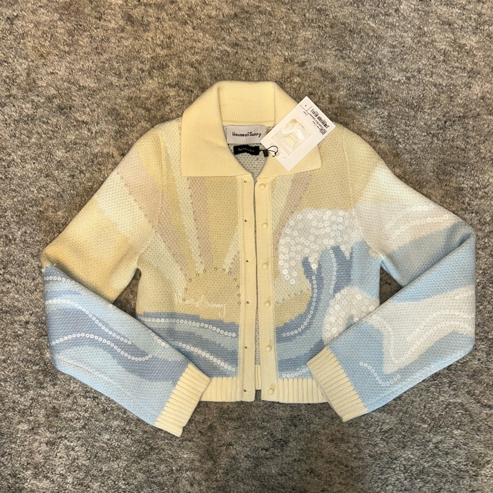 New With Tags Limited Edition House of Sunny High Tide Cardigan